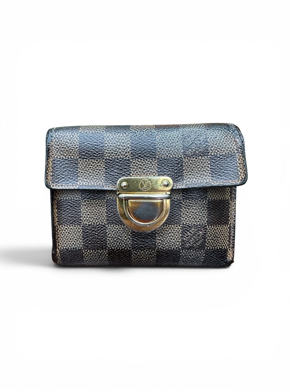 Louis Vuitton Damier Ebene Compact Wallet | 2015 Spain